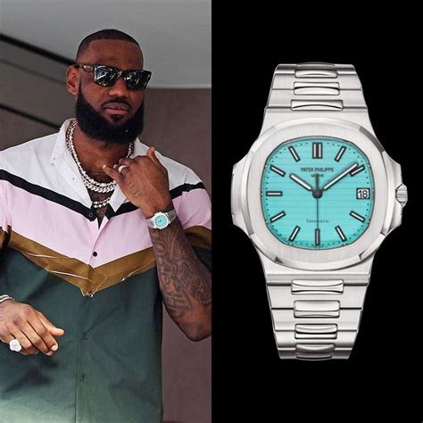 lebron patek philippe|Patek Philippe: LeBron James trägt Tiffany.